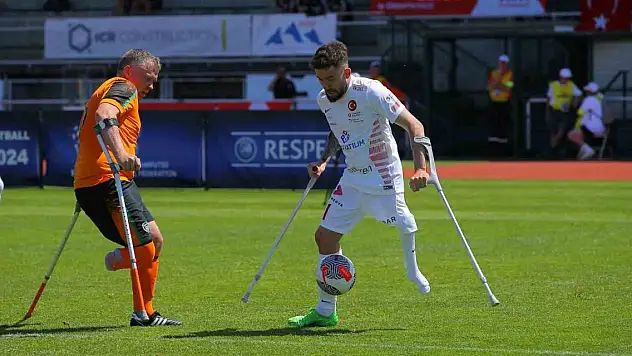 Ampute Milli Futbol Takımı'nın gözü Avrupa'nın zirvesinde