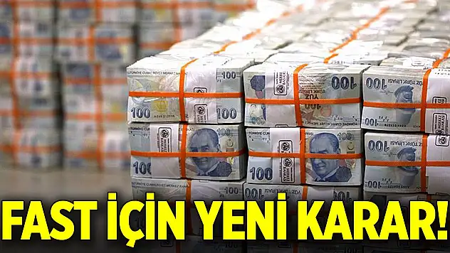 Merkez Bankası'ndan FAST için yeni karar...