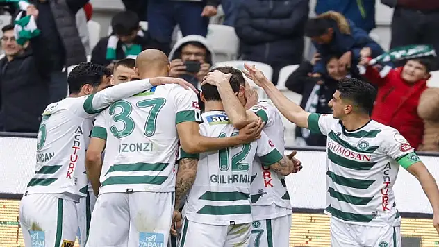 Konyaspor toplam kaç puan kazandı?