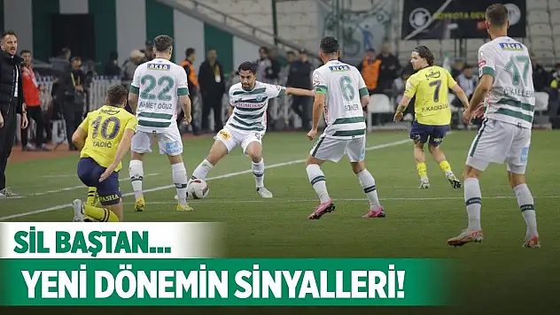 Konyaspor'da kadro sil baştan!