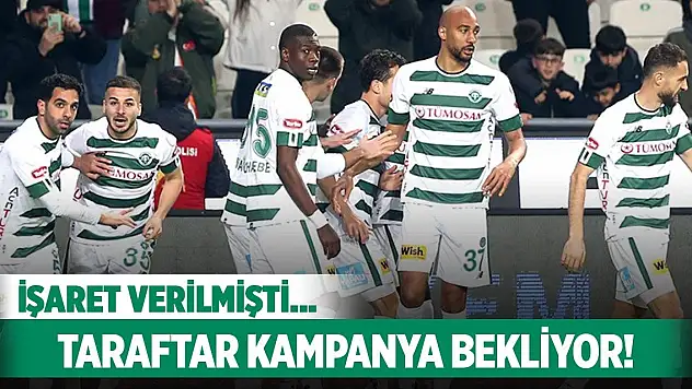 Konyaspor'da o kampanya bekleniyor!