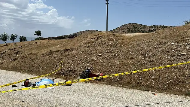 Motosiklet alt yola uçtu, sürücü hayatını kaybetti