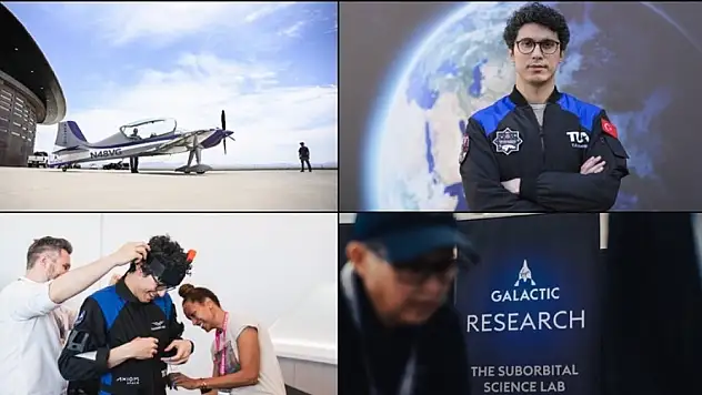 Tuva Cihangir Atasever'in tarihi uzay yolculuğu bugün gerçekleşecek