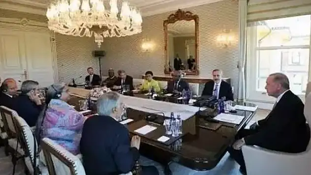 Başkan Erdoğan, D-8 Dışişleri Bakanlarını kabul etti!