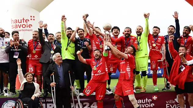 Ampute milliler unvanını korudu