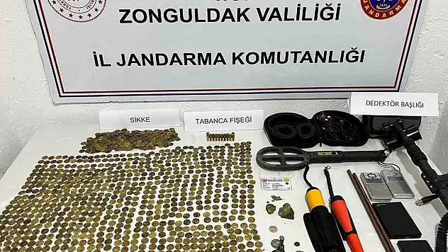 Jandarmadan büyük operasyon: Çok sayıda tarihi eser ele geçirildi