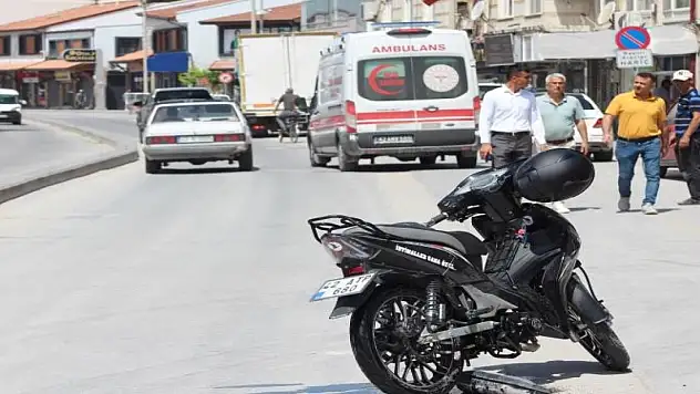 Konya'da motosiklet kazası
