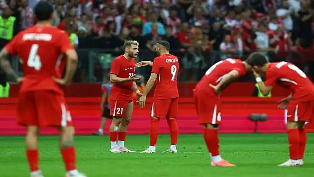 A Milli Takım'dan tatsız prova