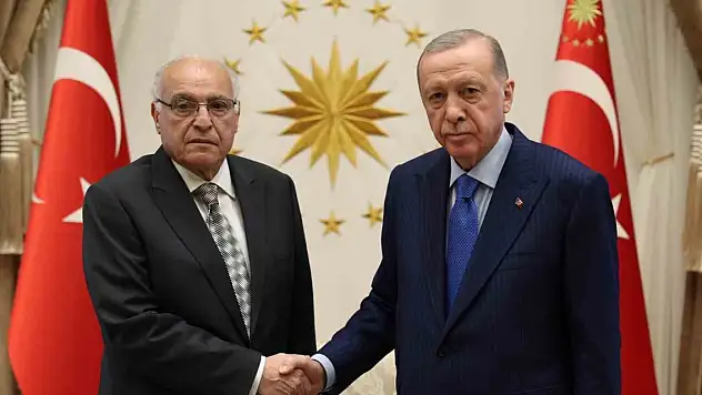 Cumhurbaşkanı Erdoğan, Cezayir Dışişleri Bakanı Attaf'ı kabul etti