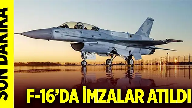 Son Dakika! ABD'den F-16 tedarikinde imzalar atıldı
