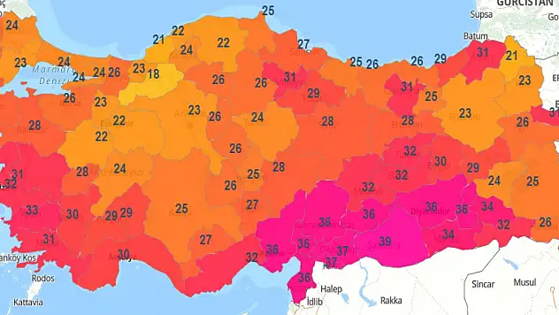 Sıcaklıklar normale döndü
