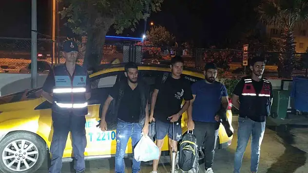 Yunanistan'a geçmeye çalıştılar, böyle yakalandılar