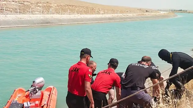 Sulama kanalında akıntıya kapılan çocuğun cesedine ulaşıldı