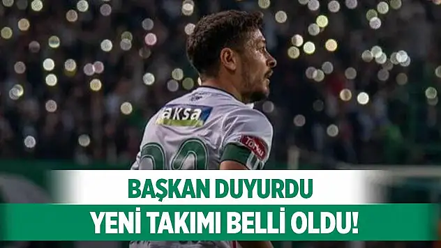 Konyaspor'dan ayrıldı, 1. Lige imza atıyor!
