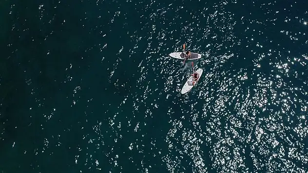 Antalya sahillerinde bayram yoğunluğu