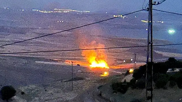 Ekili alanı yine yıldırım vurdu