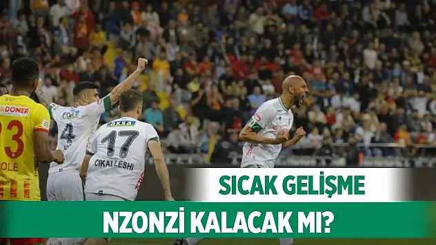 Konyaspor NZonzi gelişmesi!