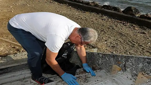 Bir günlük çöp bilançosu fotoğraf karesine zor sığdı