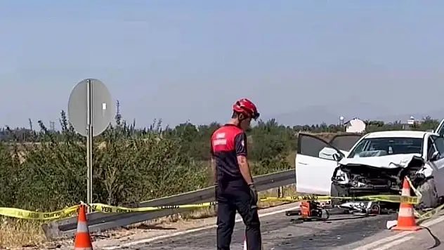 Kazada karı-koca öldü, iki çocuk yetim kaldı