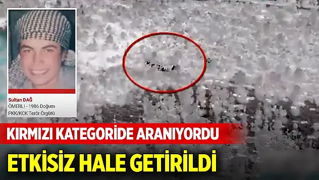 Batman kırsalında 1'i kırmızı kategoride aranan 2 terörist etkisiz hale getirildi