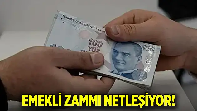 Emekli zammı netleşiyor!
