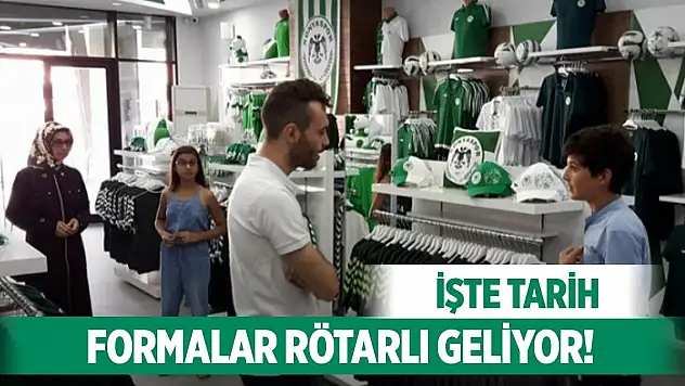 Konyaspor'da forma tarihi!