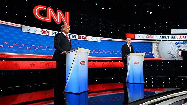 Biden ile Trump, 2024 ABD başkanlık seçimi öncesi ilk canlı yayın tartışmasına çıktı