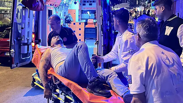 Motosikletlilerin silahlı kavgası kamerada