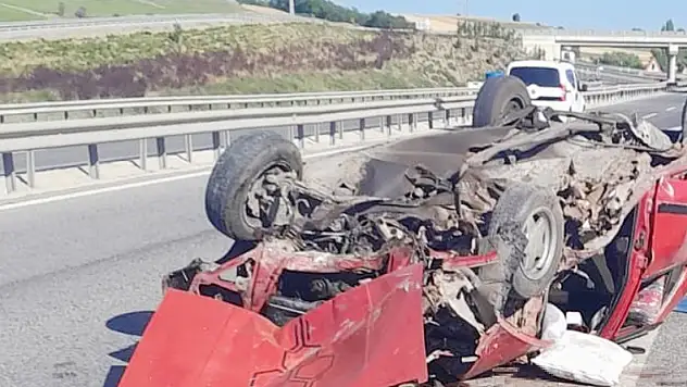 Korkunç kaza: Baba yaralandı, oğlu hayatını kaybetti