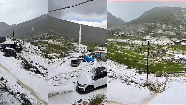 Haziran sonunda kar sürprizi