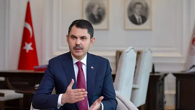 Murat Kurum'dan, Cumhurbaşkanı Erdoğan'a teşekkür