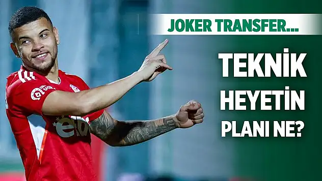 Konyaspor'da Pedrinho joker olacak!
