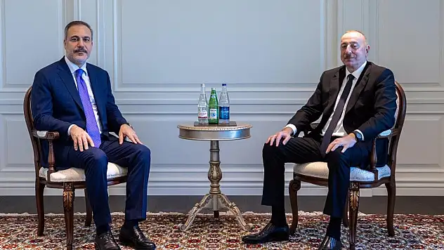 Aliyev ve Fidan, Ermenistan'la ilişkileri müzakere etti