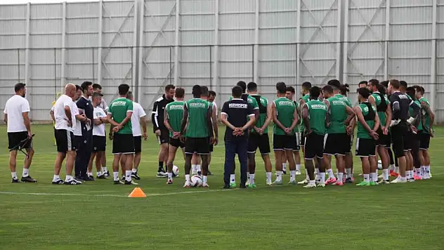 Konyaspor yeni sezon hazırlıklarına devam ediyor