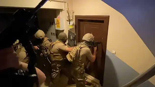 Suç örgütüne operasyon!  33 şüpheli yakalandı