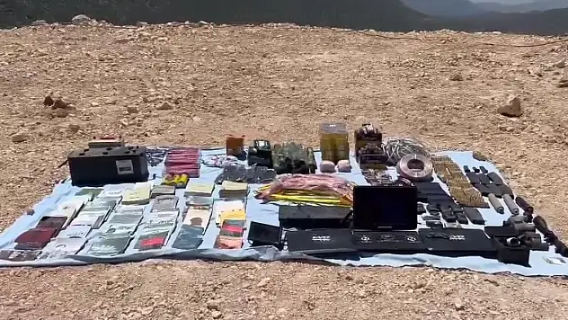 Son Dakika! TSK, Dergele ve Miska köylerinde çok sayıda mühimmat ele geçirdi
