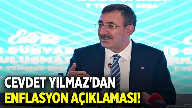 Cevdet Yılmaz'dan enflasyon açıklaması!
