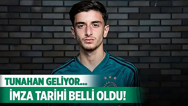 Konyaspor'da Tunahan'da mutlu sona ulaştı!