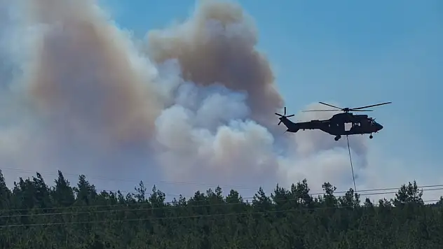 İzmir'de orman yangını... Ekipler müdahale ediyor