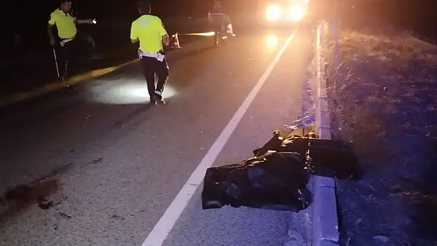 Yozgat'ta otomobil ile çarpışan motosikletin sürücüsü yaşamını yitirdi