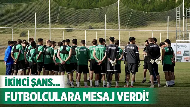 Konyaspor'da ikinci şans mesajı!