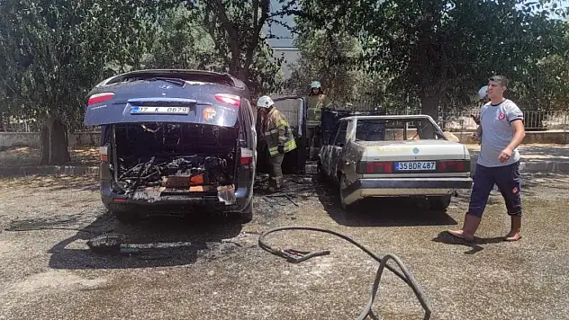 Otomobilde yangın: 4 yaşındaki çocuk öldü