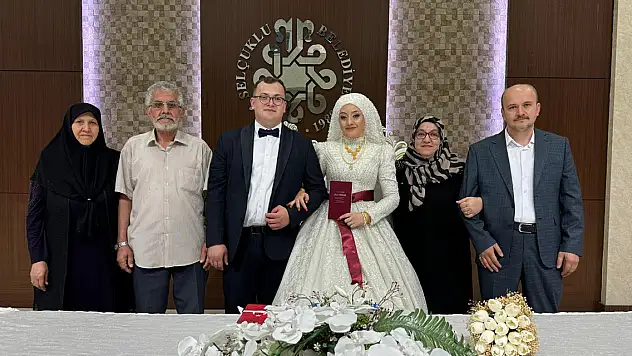 Umut ile Merve'nin mutlu günü