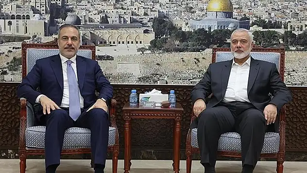 Dışişleri Bakanı Fidan, Heniyye'yle görüştü