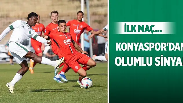 Konyaspor'dan bol gollü hazırlık!