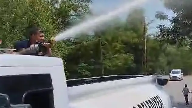 Mezarlık yangını!