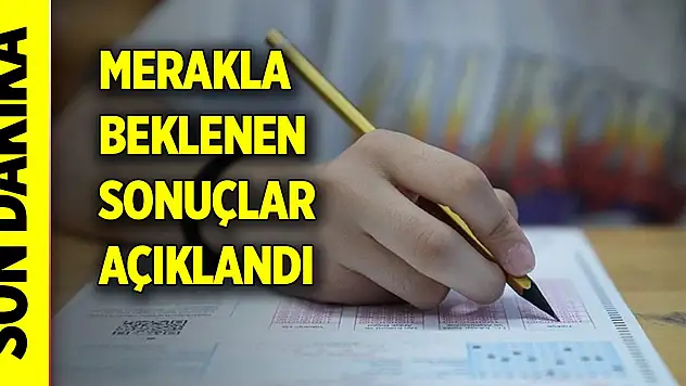 Son Dakika! LGS sınav sonuçları açıklandı