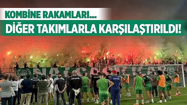 Konyaspor'da kombine rakamları!
