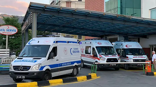 Rize'de çay bahçesine yıldırım düştü: 1 ölü, 1 yaralı