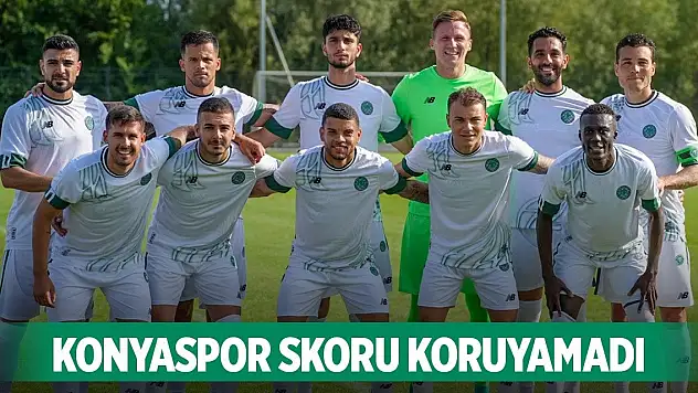 Konyaspor-Gorica, Gol var, kazanan yok!